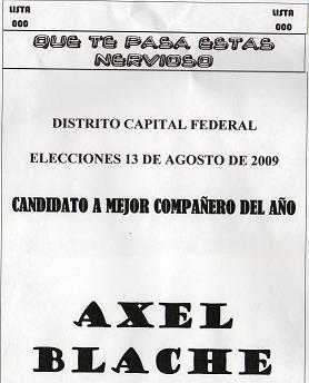 La boleta de Axel Blache